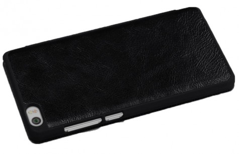 Чехол книжка Nillkin Qin Series Black для смартфонов Xiaomi Mi Note